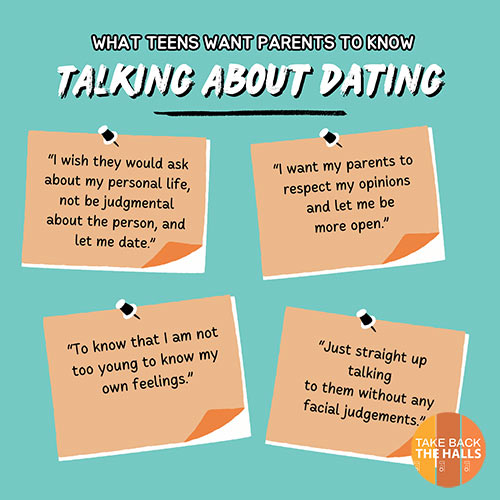 What teens tell us about parents talking about dating